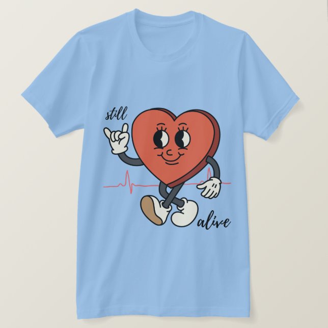 Camiseta ainda vivo (Frente do Design)