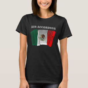 Camiseta Air Accordion Cinco De Mayo Fiesta Bandeira Mexica