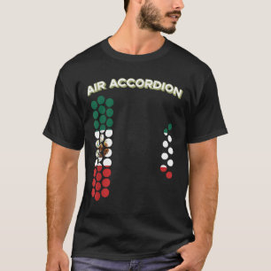 Camiseta Air Accordion Mexico Flag Cinco De Mayo Music Gift