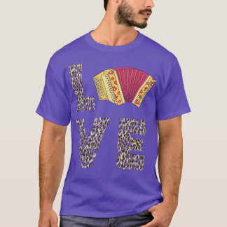 Camiseta Air Accordionist Love Accordionist Polka Lover Mus