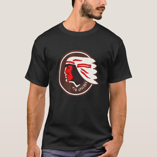 Camiseta Air Apaches 345th Bomb Group Ww2 (Frente)