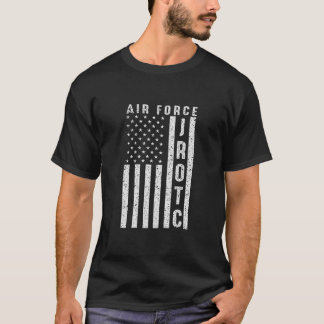 Camiseta Air Force Junior ROTC USAF JROTC EUA Flag Gif Lega