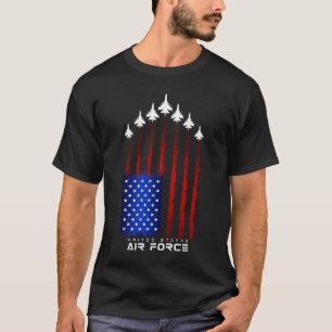 Camiseta Air Force US Veterans 4 de julho T shirt americana