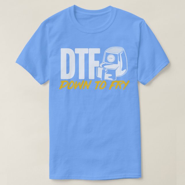 Camiseta Air Fryer DTF Para Fry (Frente do Design)