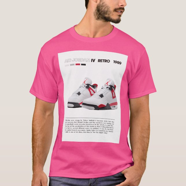Camiseta Air Jordan Iv Retro 1989 (Frente)