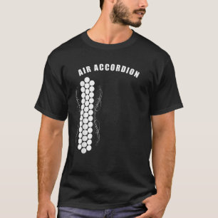 Camiseta Air Mime Invisible Pretende Accordion Music Imagin