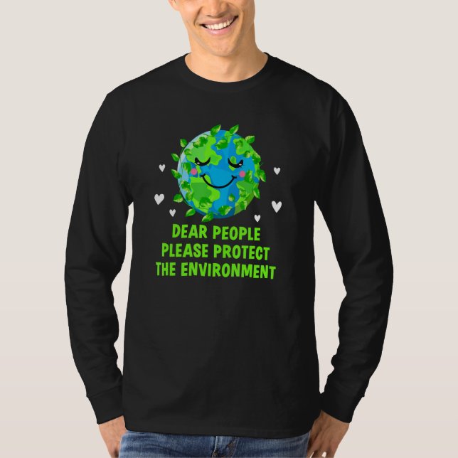 Camiseta Air Pollution Isnt Cool So Dont Be Fools Positive  (Frente)