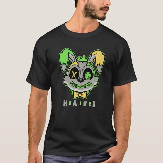 Camiseta Air Rabit Green Bean 5s Combinação (Frente)