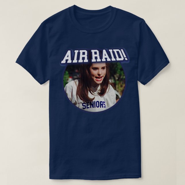 Camiseta Air Raid Parker Posey (Frente do Design)