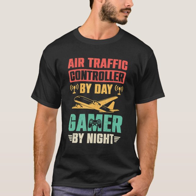 Camiseta Air Traffic Controller   Gaming   Air Marshal Game (Frente)
