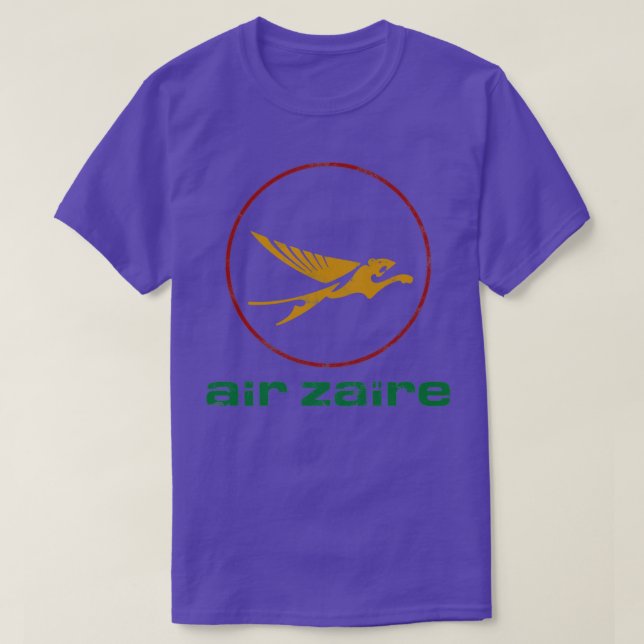 Camiseta Air Zaire (Frente do Design)
