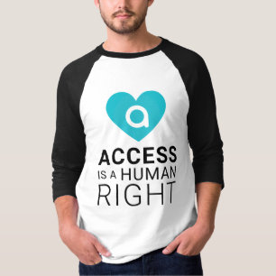 Camiseta Aira Access é um direito humano