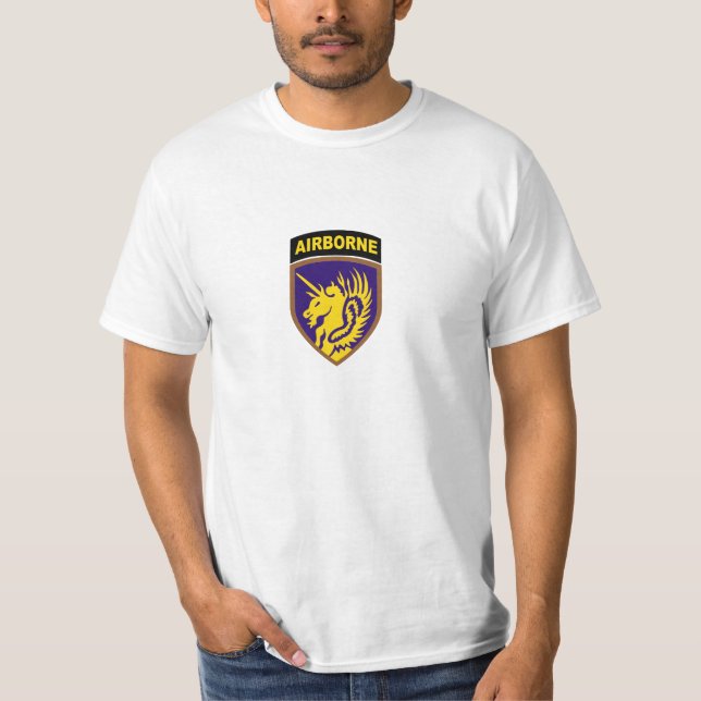 Camiseta airborne unicorn (Frente)