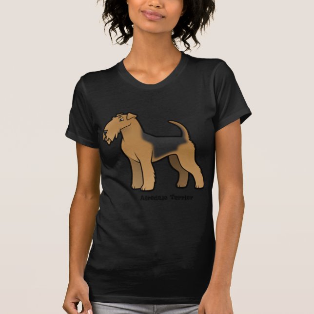 Camiseta airedale terrier (Frente)