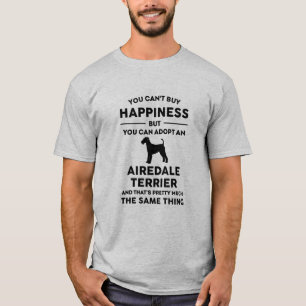 Camiseta Airedale Terrier Adotion Feliness