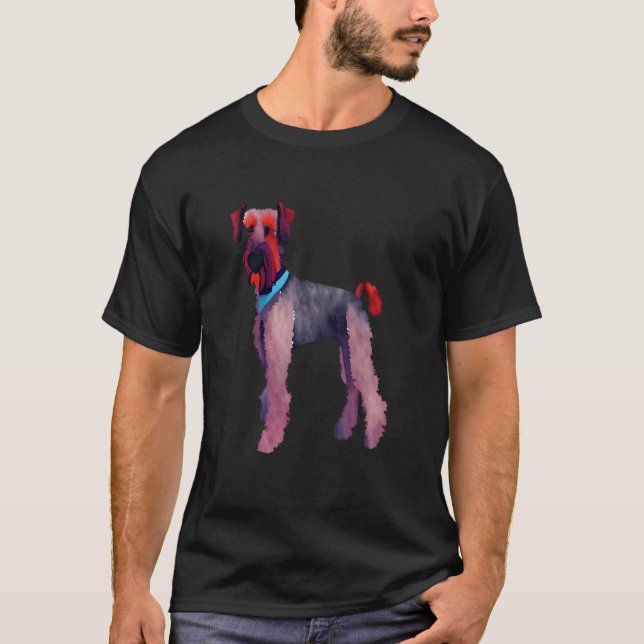Camiseta Airedale Terrier dog breeds  Fans  quotes Family (Frente)