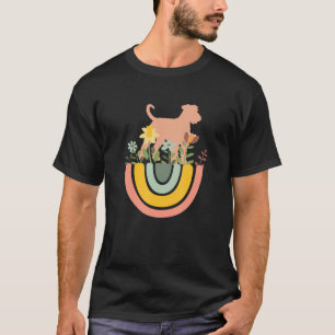 Camiseta Airedale Terrier Dog Mãe Pai Pet Cute Rainbow Boi