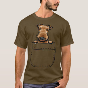 Camiseta Airedale Terrier No Proprietário Do Pocket Funny D