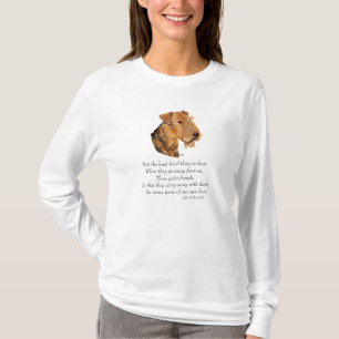 Camiseta Airedale, Welsh, Lakeland Terrier Keepsasaame