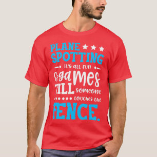 Camiseta Airplane Lovers Aircraft Spotting Aviation Plane S