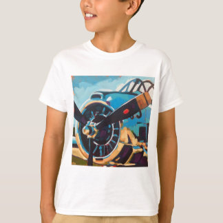 Camiseta Airplane Painting - Gift for Aviation Enthusiasts