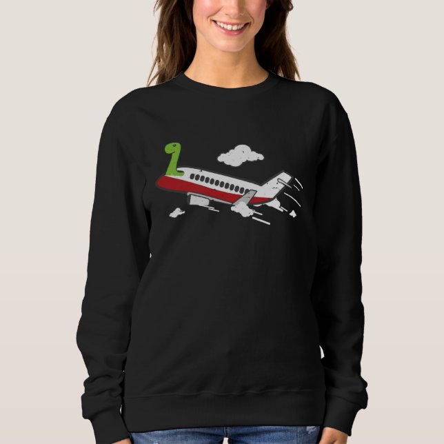 Camiseta Airplane Pilot  Dinosaur On An Airplane (Frente)