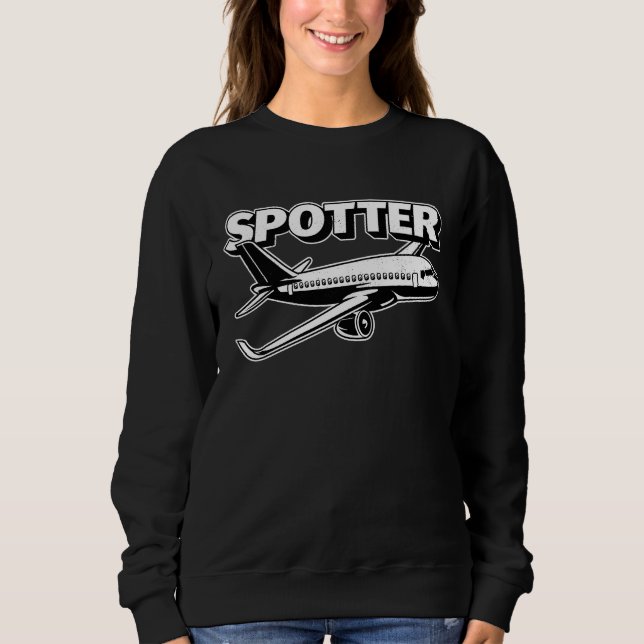Camiseta Airplane Spotter Pilot Aviator Flying Planes (Frente)