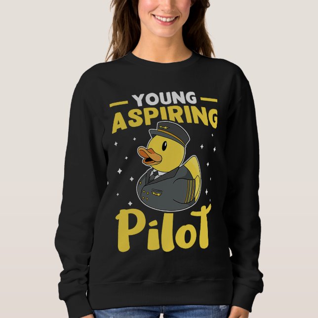 Camiseta Airplane Young Aspiring Pilot (Frente)