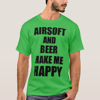 Camiseta Airsoft E Beer Me Tornem Feliz Ideia De Presente E