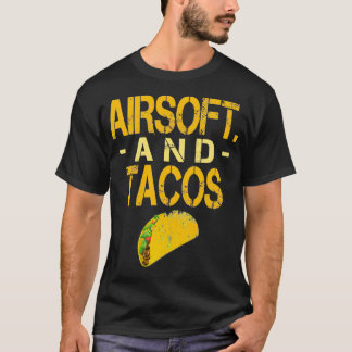 Camiseta Airsoft E Tacos Engraçados