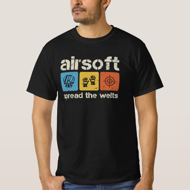 Camiseta Airsoft Spread The Welts (Frente)