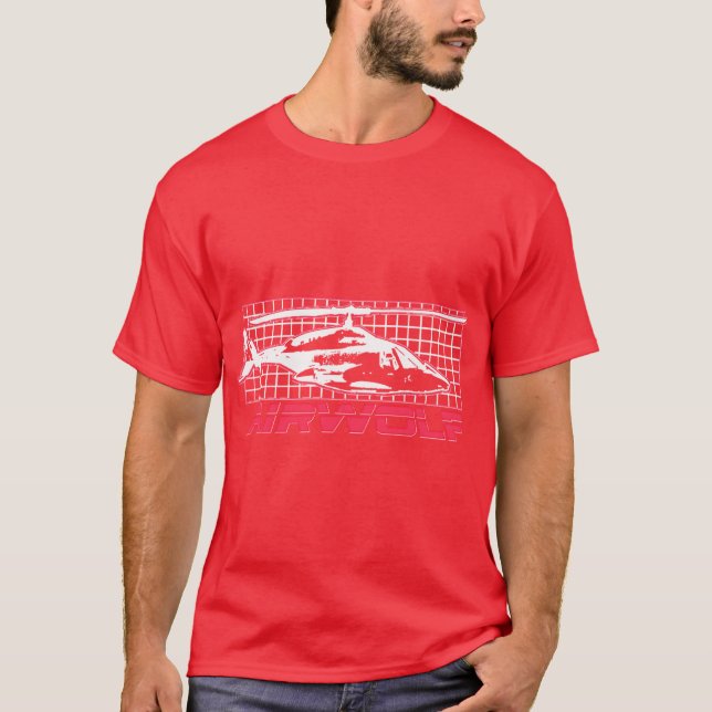 Camiseta Airwolf engraçado (Frente)