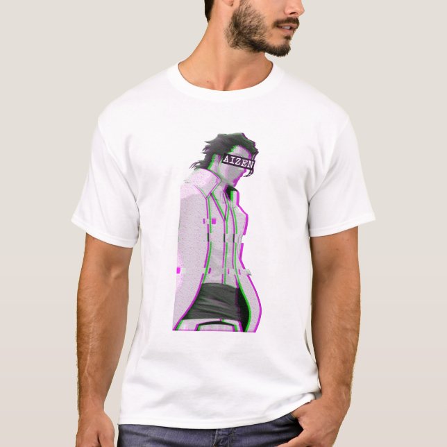 Camiseta Aizen Sosuke Bleach (Frente)