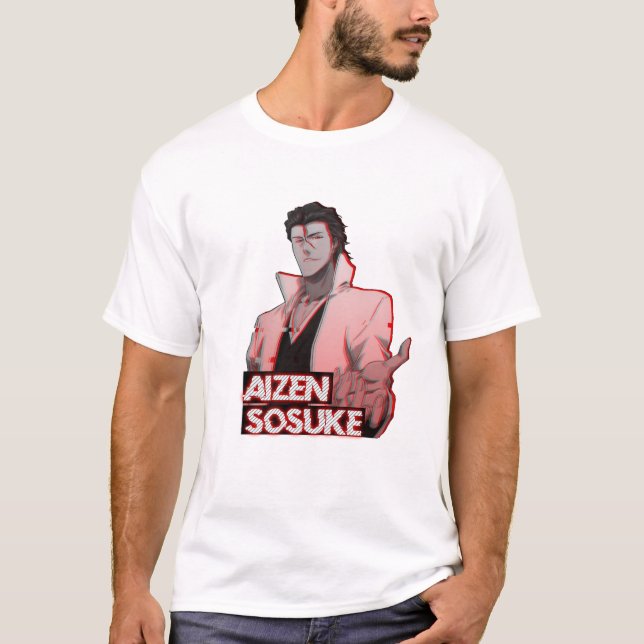 Camiseta Aizen Sosuke Bleach (Frente)