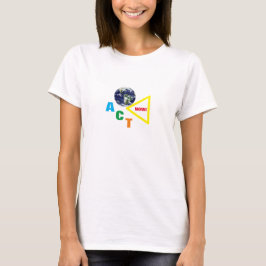 Camiseta Aja AGORA! & Salve o Planeta /extinction rebellion