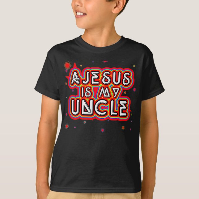 Camiseta Ajesus é meu tio (Frente)
