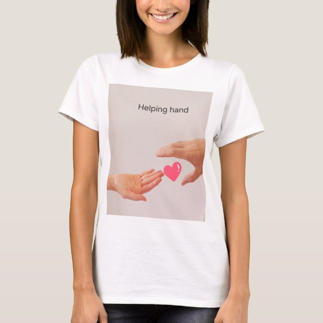 Camiseta Ajuda à mão (Frente)