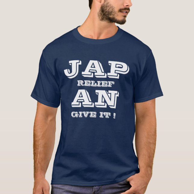 CAMISETA AJUDA AO JAPÃO DEEM ! (Frente)