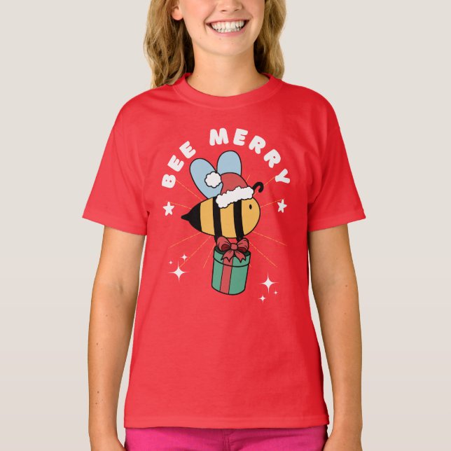 CAMISETA AJUDA AOS PAPAIS NOEIS DE NATAL ENGRAÇADOS PELA FE (Frente)