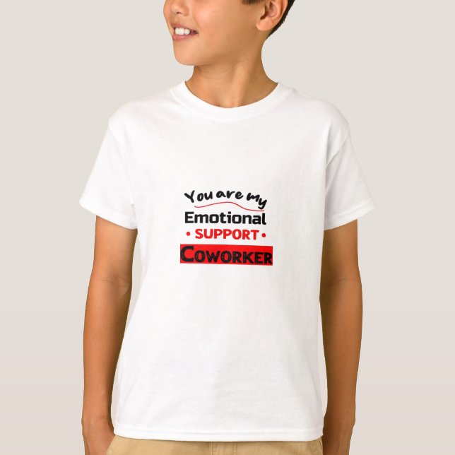 Camiseta Ajuda Emocional Coworker Sloth Vibes (Frente)