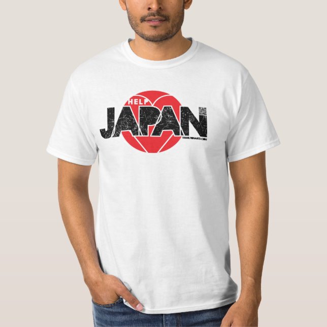 Camiseta Ajuda Japão (Frente)