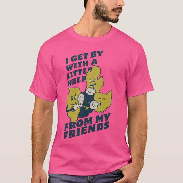 Camiseta Ajuda um Design Hoosier (Frente)