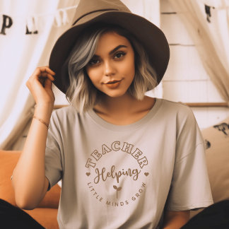 Camiseta Ajudando Mentes a Crescer | Educador Inspirador