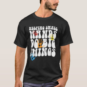 Camiseta Ajudando Pequenas Mãos a Fazer Grandes Coisas Tera