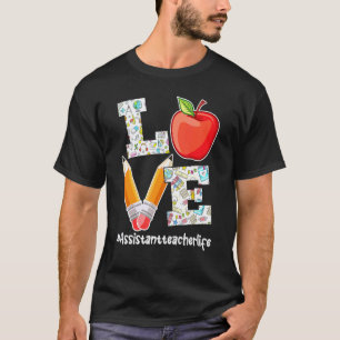 Camiseta Ajudante de Amor Professor Vida Escola de Correspo