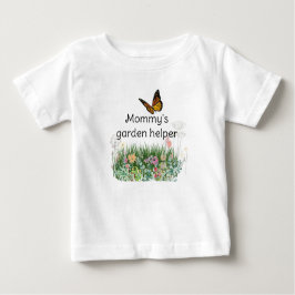 Camiseta Ajudante de Jardim de Flores Silvestres Criança /