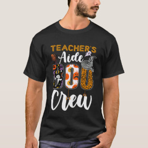 Camiseta Ajudante de Professor Boo Crew Halloween Match Par