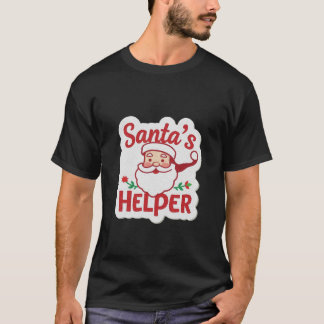 Camiseta Ajudante do Papai Noel