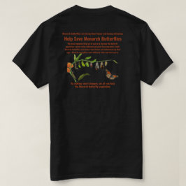 Camiseta Ajude a Salvar as Borboletas Monarca