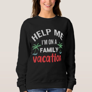 Camiseta Ajude-me, estou em um vovô de praia de férias da f